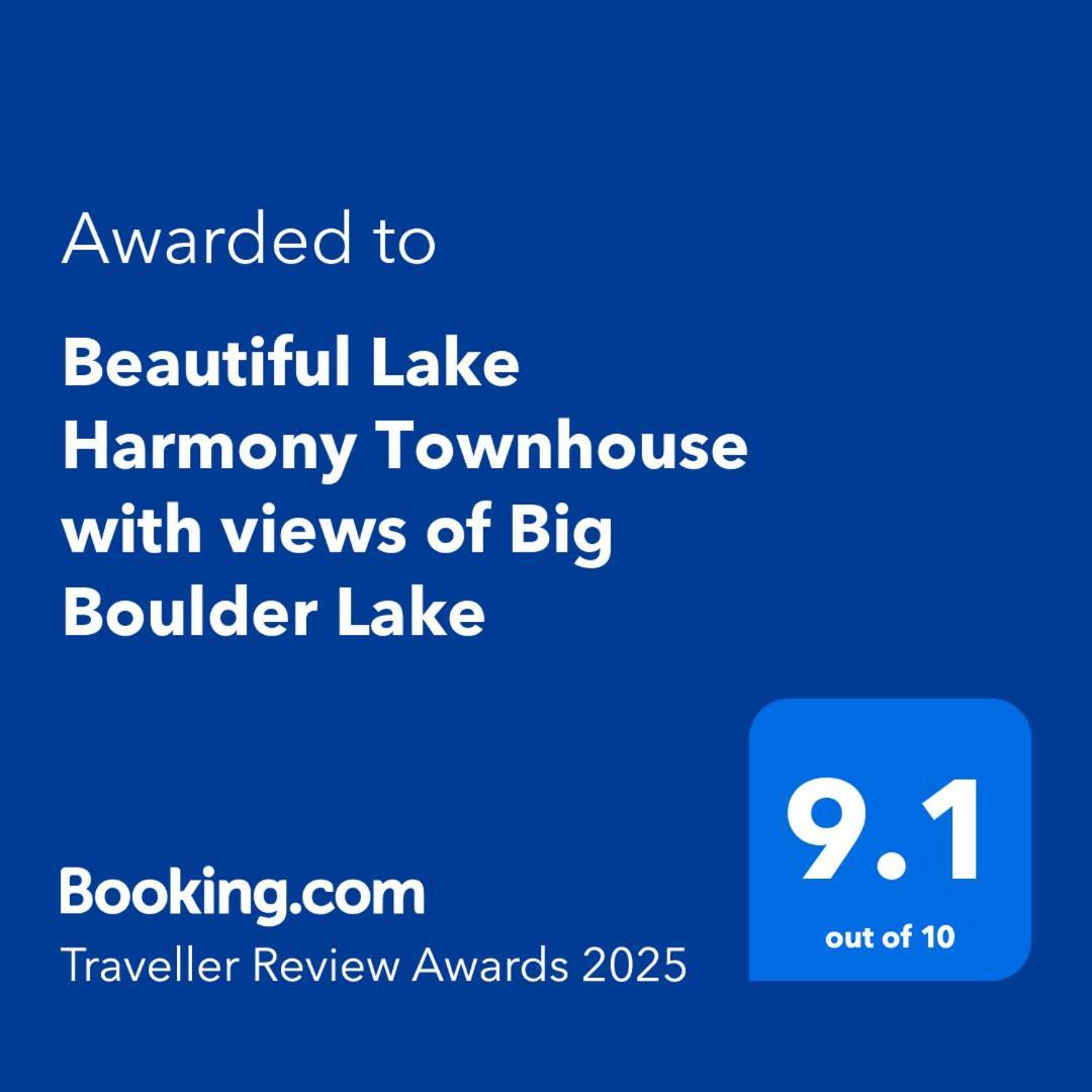 Beautiful Lake Harmony Townhouse At Big Boulder Lake And Ski Area エクステリア 写真